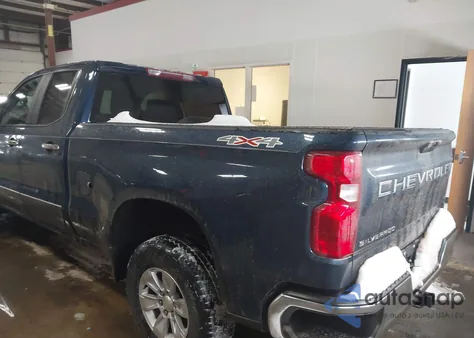 2021 Chevrolet Silverado 1500 4Wd Double Cab Standard Bed Lt from USA, damaged, VIN 1GCRYDEK9MZ165953